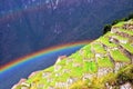 Scenery in Machu Picchu, Peru Royalty Free Stock Photo