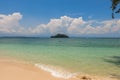 Scenery of Manukan island at Tunku Abdul Rahman National Park in Sabah, Malaysia Royalty Free Stock Photo