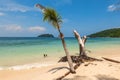 Scenery of Manukan island at Tunku Abdul Rahman National Park in Sabah, Malaysia Royalty Free Stock Photo