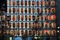 Scenery of many lanterns in Japan in Tokyo