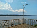 Scenery of the Mekong river Sang Klom distric, Nong Khai of Thailand.