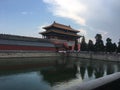 Scenery of Moat of Forbbiden City in Beijing