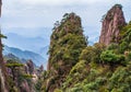 Scenery of Mount Sanqing in China Royalty Free Stock Photo