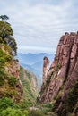 Scenery of Mount Sanqing in China Royalty Free Stock Photo