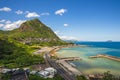 scenery of northern coast and yinyang sea