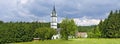 Scenery with pilgrim church Steinparz