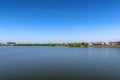 Scenery of the reservoir at Koshigaya LakeTown