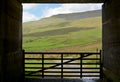 Scenery in Ribblesdale near Winterscale Beck in Yorkshire Dales Royalty Free Stock Photo