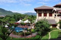 Scenery in The Ritz-Carlton Sanya, Yalong Bay Royalty Free Stock Photo