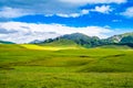 Scenery of Ruoergai grassland in early autumn Royalty Free Stock Photo