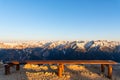 Scenery of Snow mountain range of Norther Japan Alps Chubu-Sangaku Park