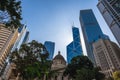 Scenery of the Statue Square in Central, Hong Kong, China