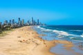 scenery of surfing paradise, gold coast Royalty Free Stock Photo