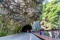 The road along at Taroko gorge Park