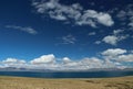 Lake Manasarovar of Tibet Royalty Free Stock Photo