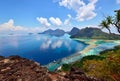 Scenery on top of Bohey Dulang Island near Sipadan Island.