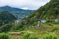 Scenery and townscape of Banaue, Philippines Royalty Free Stock Photo