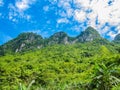 Scenery of the Trans-national Waterfall in Chongzuo Detian, Guangxi, China Royalty Free Stock Photo