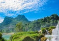 Scenery of the Trans-national Waterfall in Chongzuo Detian, Guangxi, China