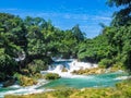 Scenery of the Trans-national Waterfall in Chongzuo Detian, Guangxi, China Royalty Free Stock Photo