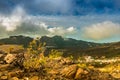 Scenery valley in Canary islands. Nature landscape. Travel adventures and outdoor lifestyle. Masca valley. Scenic