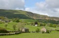 Scenery in the valley of Dentdale in the Yorkshire Dales