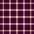 Scenery vector plaid background, african fabric textile tartan. Customizable seamless check texture pattern in dark and light Royalty Free Stock Photo