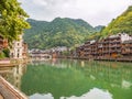 Scenery view of fenghuang old town