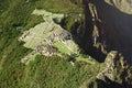 Scenery view on Machu Picchu