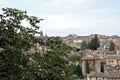 Scenery view of old houses