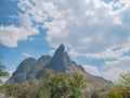 Scenery View of Pha Nok Khao mountain in Phu Kradueng District Loei City Thailand