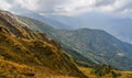 Scenery view of Poon Hill, Nepal Royalty Free Stock Photo