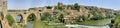 Panoramic view of Toledo historical city at south part of Spain