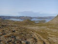 Wild nature of Mageroya Island, Norway Royalty Free Stock Photo