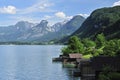 Scenery at Wolfgangsee Royalty Free Stock Photo