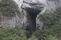 Scenery in Wulong Tiankeng Three Bridges, Chongqing, China Royalty Free Stock Photo