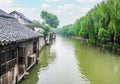 Scenery of Wuzhen, Jiaxing, Zhejiang, China Royalty Free Stock Photo
