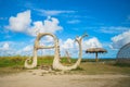 Scenery of Xinshe Terraces by the sea in hualien