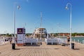 Scenes from the ancient wooden pier,