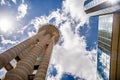 Scenes around reunion tower dallas texas Royalty Free Stock Photo