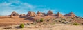 Scenes from famous Arches National Park, Moab,Utah,USA Royalty Free Stock Photo