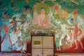 Scenes From Life Of Buddha Enlightenment Under Bo Tree Buddhist Mulsandh Kutir