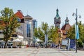 Scenes from the main promenade in Sopot