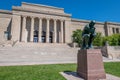 Scenes of the Nelson-Atkins Museum of Art Royalty Free Stock Photo