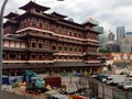 Scenes in Singapore China town - Temple