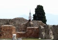 Scenes and Views of Ruins of Pompeii,, Italy Royalty Free Stock Photo