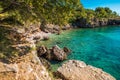 Scenic Adriatic Sea Bay Royalty Free Stock Photo