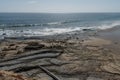 Scenic Pelican Point vista at the Crystal Cove Beach, Newport Coast, Newport Beach, Southern California Royalty Free Stock Photo