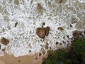 Damai beach aerial view