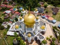 Aerial view of Masjid Ubudiah, Kuala Kangsar, Perak